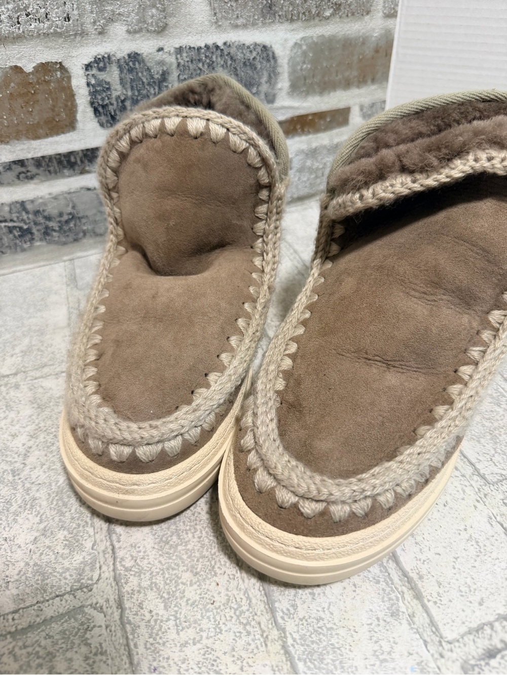 Eskimo shearling lined bootie Bold Glitter Logo size 39 - Picture 10 of 13